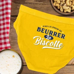 Slip Pas Là Pour Se Beurrer La Biscotte - Taille XL -Truc Chic Soldes Magasin slip pas la pour se beurrer la biscotte taille xl 2