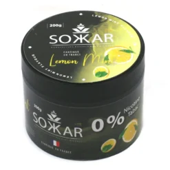 Sokkar Goût Pour Narguilé - Lemon Mint (sans Nicotine Ni Tabac)