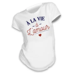 T-Shirt À La Vie à L'Amour - Taille L