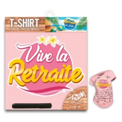 T-shirt à Signer Départ à La Retraite - Femme