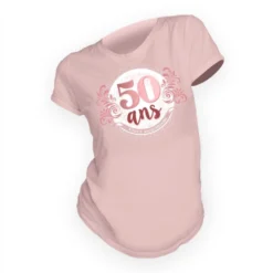 T-shirt à Signer Joyeux Anniversaire 50 Ans - Femme
