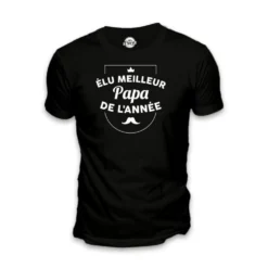 T-shirt - Élu Meilleur Papa De L'Année - Taille M