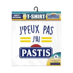 T-shirt - J'peux Pas J'ai Pastis - Taille XL -Truc Chic Soldes Magasin t shirt j peux pas j ai pastis taille xl 2