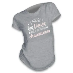 T-Shirt Je Préfère Les Chaussures - Taille L