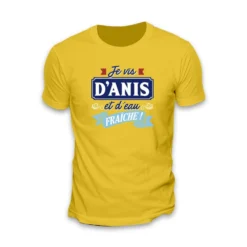 T-shirt - Je Vis D'anis Et D'eau Fraîche - Taille M