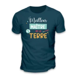 T-Shirt Meilleur Maître De La Terre - Taille XL