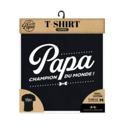 T-Shirt Papa Champion - Taille M -Truc Chic Soldes Magasin t shirt papa champion taille m 2