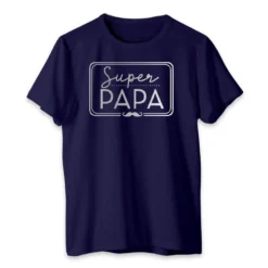 T-shirt - Super Papa - Taille L -Truc Chic Soldes Magasin t shirt super papa taille l 3