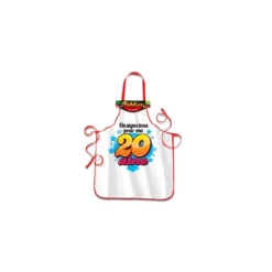 Tablier De Cuisine Avec Stylo - On Signe Tous Pour Féter Ma 20 Aine !