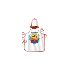 Tablier De Cuisine Avec Stylo - On Signe Tous Pour Féter Ma 50 Aine !