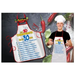 Tablier De Cuisine - Les 10 Commandements De La 30aine