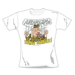 Tee Shirt Demain J'arrête ! -Truc Chic Soldes Magasin tee shirt demain j arrete 1 3