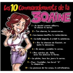 Tee Shirt Les 10 Commandements De La 30 Aine