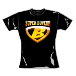 Tee Shirt - Super Buveur -Truc Chic Soldes Magasin tee shirt super buveur 2