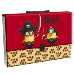 Disney Valisette Documents Minions - Moi, Moche Et Méchant