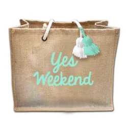Yes Weekend - Sac En Toile De Jute