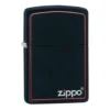 Zippo 218ZB Matte Black Red 60001437