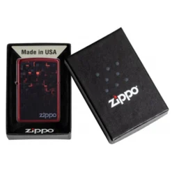 Zippo Black Cubes Design 60005312 -Truc Chic Soldes Magasin zippo black cubes design 60005312 2