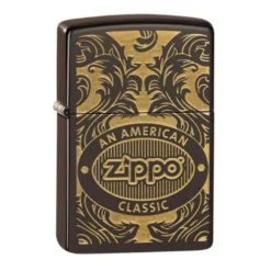 Zippo Design Scroll Art Déco Marron 60005290